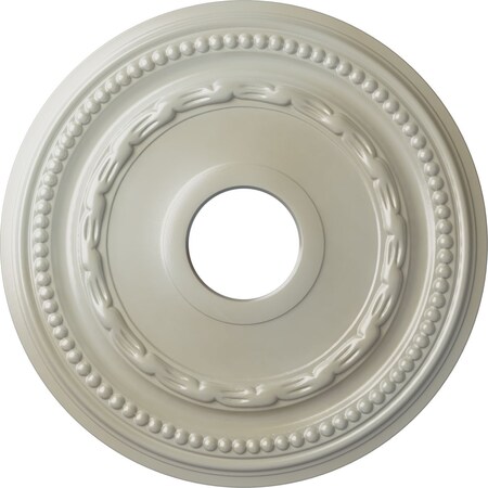 Ekena Millwork Federal Ceiling Medallion (Fits Canopies up to 8 1/2"), 15 3/8"OD x 3 5/8"ID x 1"P, Flash Blue CM15FEFBS